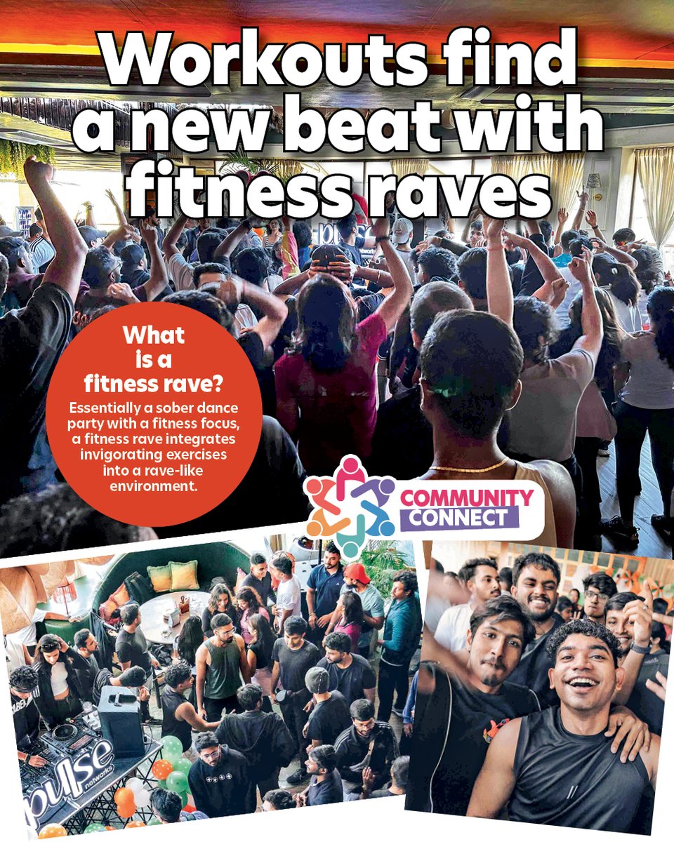 BangaloreTimes1's tweet image. The line between #nightlife and #workouts is blurring with the popularity of #fitnessraves. Across #Bengaluru, Mumbai and Delhi, these events are gaining traction, offering a sober space for fitness enthusiasts.

Read the full article here
timesofindia.indiatimes.com/.../art.../121…