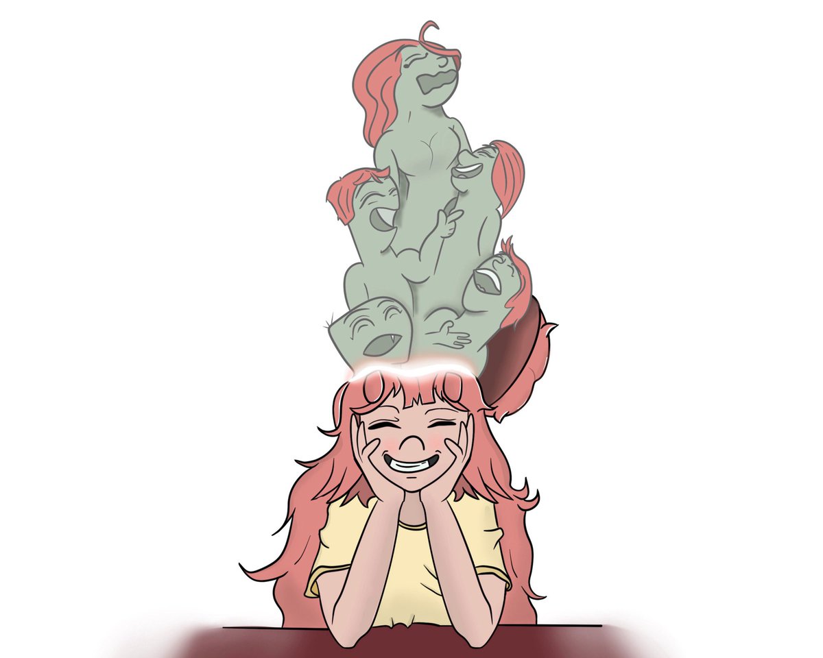 *friends in my head 

Just practice and for fun lol.

Still learning

#artmoots #oc #digitalart