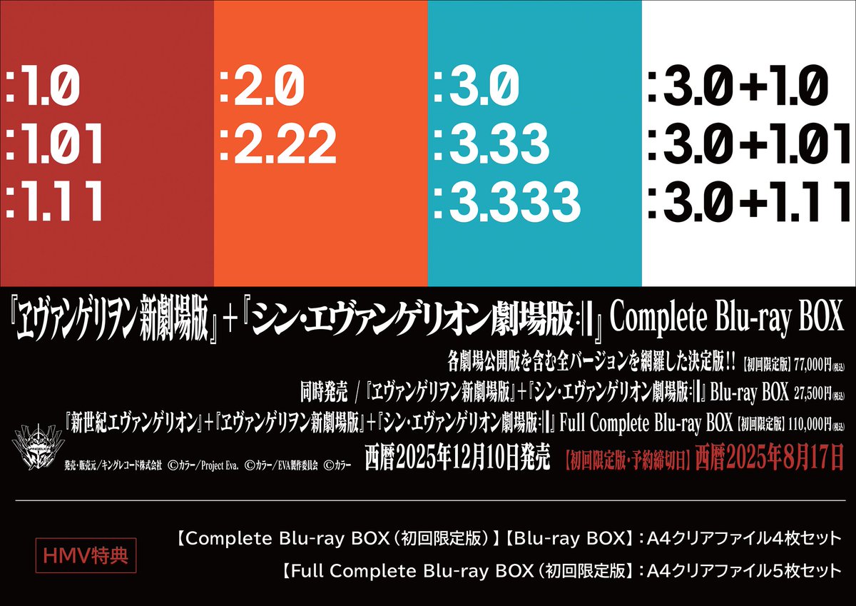 エヴァンゲリオン】 『新世紀エヴァンゲリオン』シリーズ30周年を記念