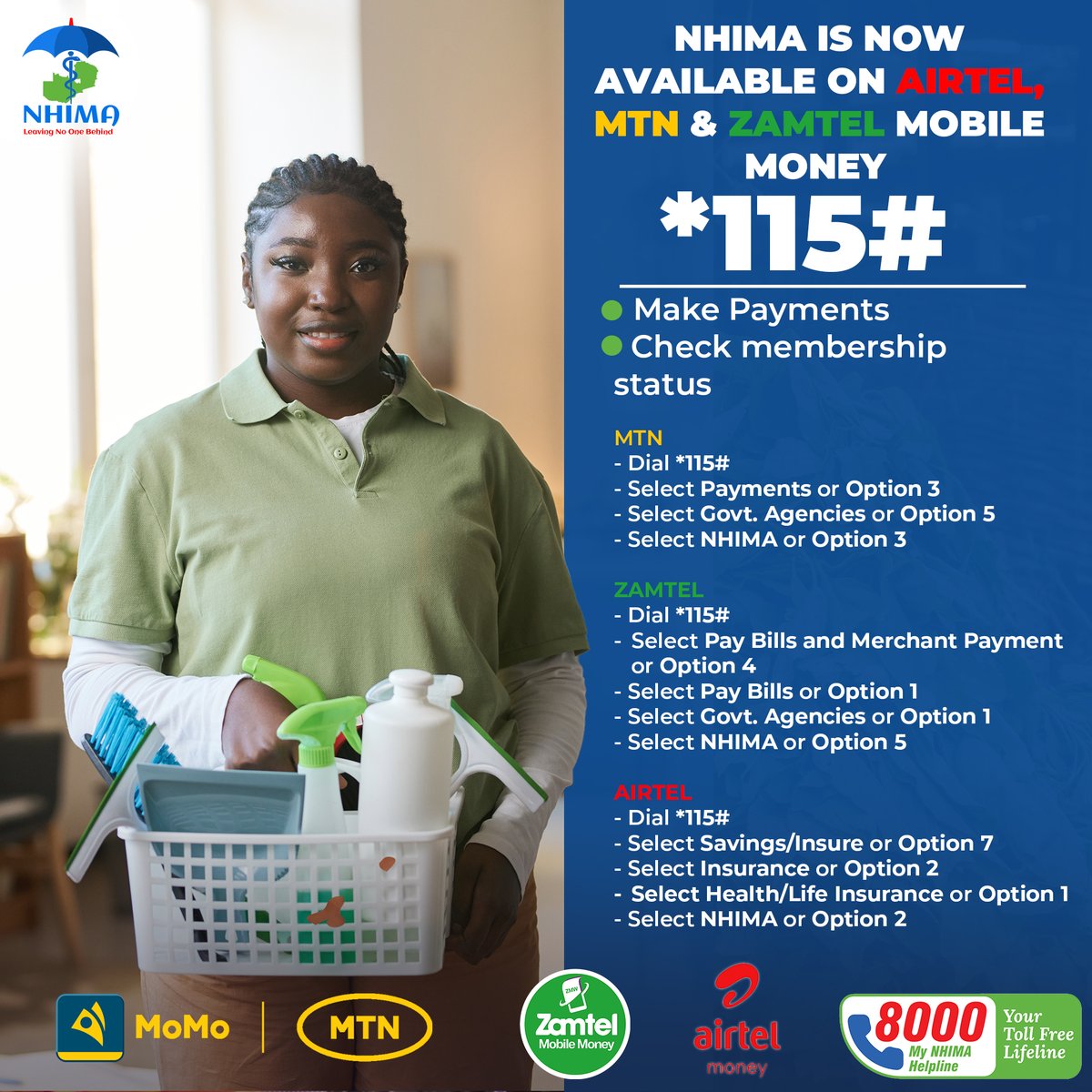 Don't miss the June 10, 2025 deadline for your May 2025 NHIMA returns and contributions. Timely submission ensures uninterrupted access to essential healthcare services.