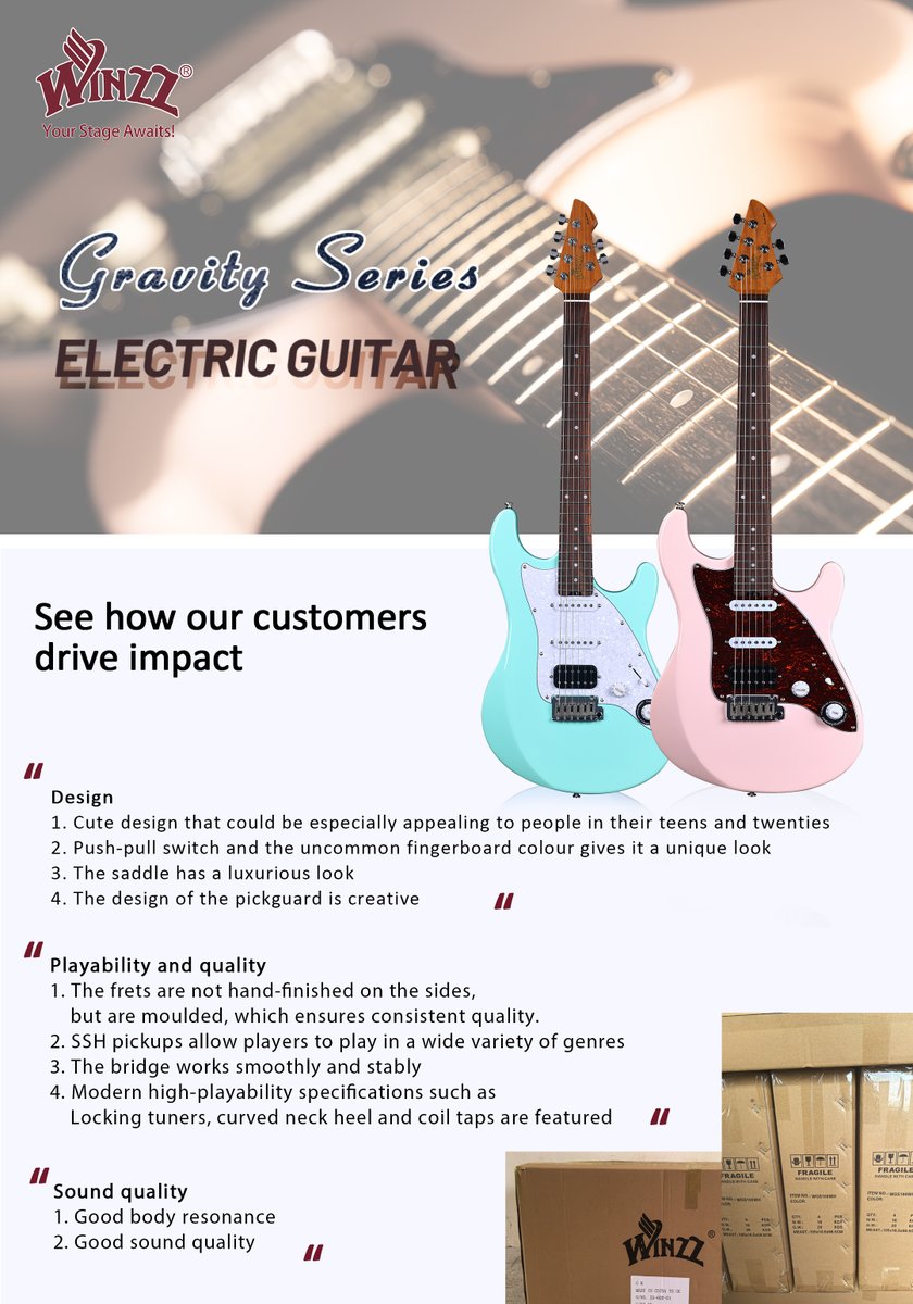 AileenMusics's tweet photo. "Our customers say it best: 'Solid construction and premium quality!'
Your satisfaction is at the heart of everything we do.
#CustomerFirst #QualityYouCanTrust #Aileenmusic #winzzguitar https://t.co/KFlhlMVPoQ