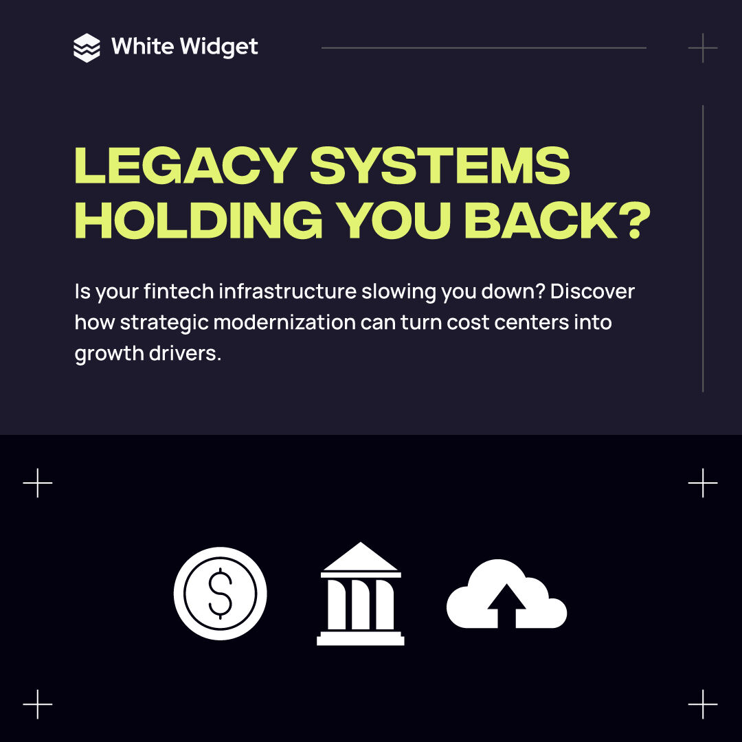 whitewidget's tweet photo. From Legacy to Leverage

Stop patching old systems. Start building future-ready fintech solutions.
🚀 Read more https://t.co/SBd7e1rtrt

#Fintech #LegacySystems #Innovation #TechUpgrade #WhiteWidget https://t.co/aduLHP7ceU