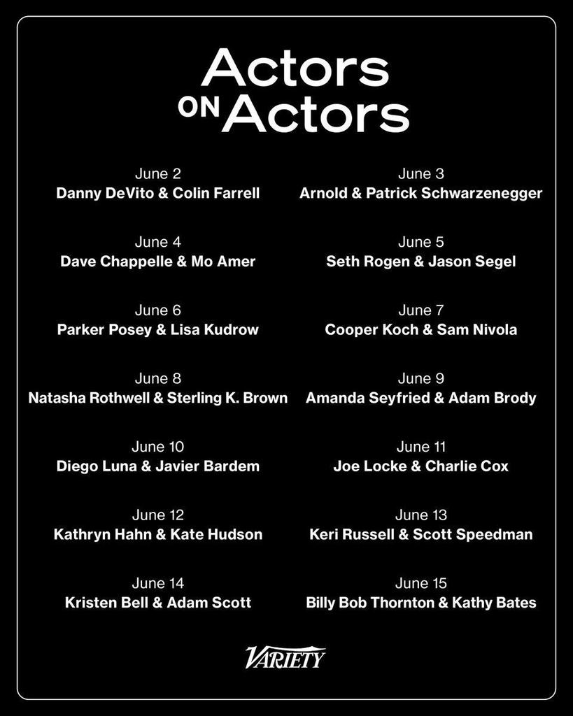 Ntln23's tweet photo. Выпуск Actors on Actors с Джо и Чарли Коксом выйдет 11 июня.

Освобождаем свои графики, потому что мы не сможем посмотреть это и спокойно идти дальше делать свои дела. Я точно не смогу, меня уже сейчас распирает от гордости за Джо, что он участвует в таких проектах ❤️

#JoeLocke https://t.co/8u7lbeCXOz