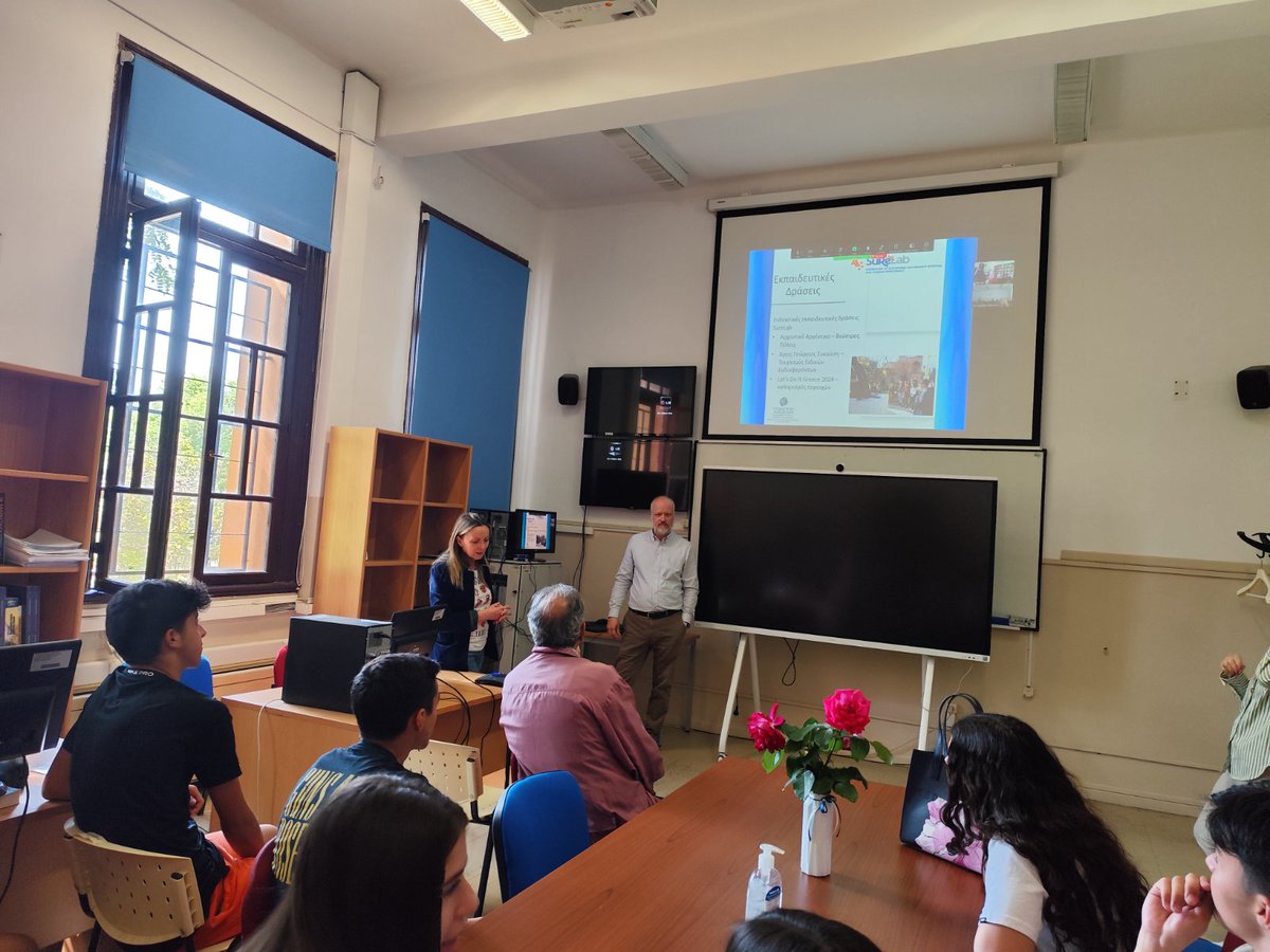 🎓🌱 SuRe Lab <a href="/uaegean/">University Of Aegean</a>  connects schools, community &amp; tourism through sustainable learning!
📍"Local Production Meets Tourism" event in Chios
💡Collaboration, innovation &amp; resilience in action.
🔗surelab.tourem.aegean.gr/en/ #Sustainability #Tourism #Education #Chios #uaegeanresearch