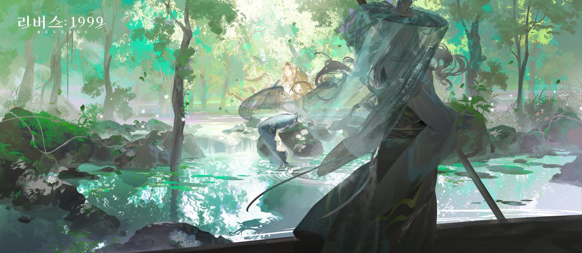 【리버스: 1999 | 초여름 기담】

나룻배를 탄 여행자는
물안개를 가르며 나아간다.

희미한 노랫소리,
어디선가 인어의 찬가가 들려온다.

#리버스1999