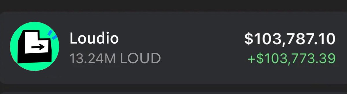 Coming $LOUD 

Who needs +1 smart follower?

following literally everyone who say <a href="/stayloudio/">Loud!</a>

I support all 🫡