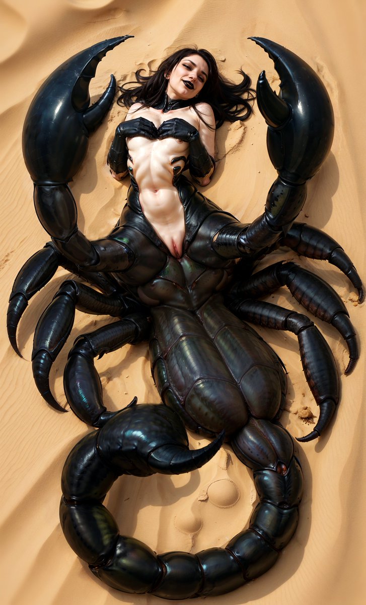 Dont be arfaid, im not that poisonous dear #scorpiontaur  #scorpion #tf #monstergirl