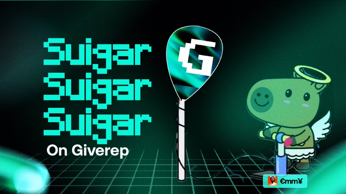 I have been speaking about <a href="/Suigar_com/">Suigar</a> on <a href="/GiveRep/">GiveRep</a> for the longest time

If you comment “<a href="/suigar/">Valeria</a>” I’ll reply you

If you comment “@giverep” I’ll reply you!

I wrote a thread about them and everything you need to learn about them 👇
