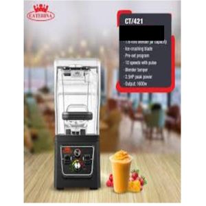 Sunati_45's tweet image. 🍹 The Caterina Sound Proof Electric Blender (CT/421) features pre-set programs and 10 speeds with pulse, giving you ultimate control for smoothies, soups, sauces, and more.

Available-CT421-PRICE=32,000

Order and more information kindly call 📞 0724255245 

 #HighPowerBlender
