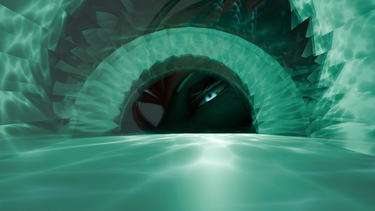 More refraction and light tests for an upcoming mascot horror. I certainly hope you all will enjoy what I'm cooking up. #indiehorror #mascothorror #aquariumhorror #waterparkhorror