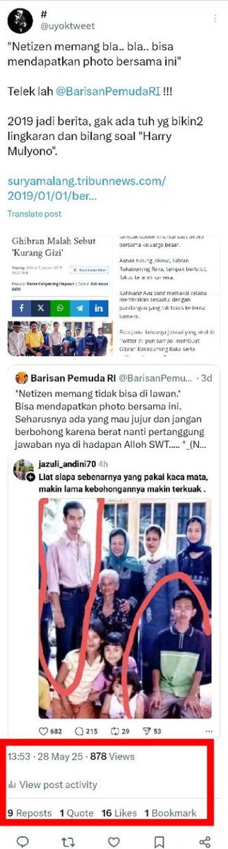Mereka memang hanya ingin melihat dan mendengar apa yg mendukung keyakinan mereka, hoax/spin sekalipun. Dibilang tololll ngamuk