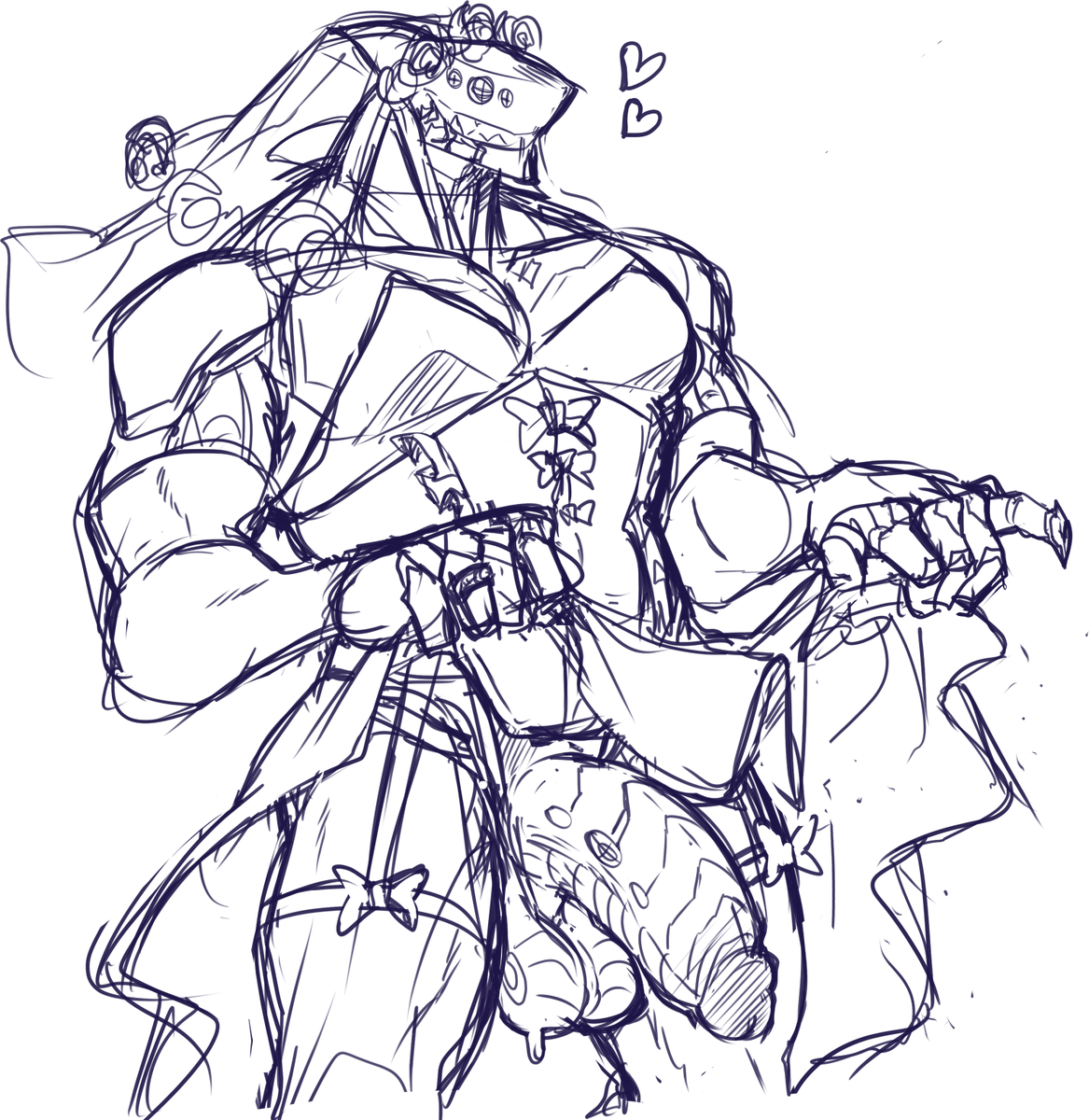 Pick me up doodle.
Leviathan crossdressing