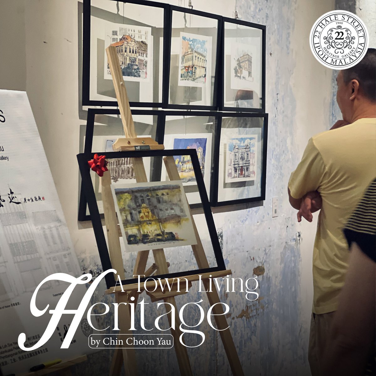 22HaleStreet's tweet photo. Throwback to an inspiring day at Timeless Stroke : A Town Living Heritage art exhibition by Chin Choon Yau last year. Still feeling the creative energy! 🎨✨

Looking for the perfect space to host your next exhibition? Contact us to learn more about our event venue. https://t.co/TKioFakr2Y