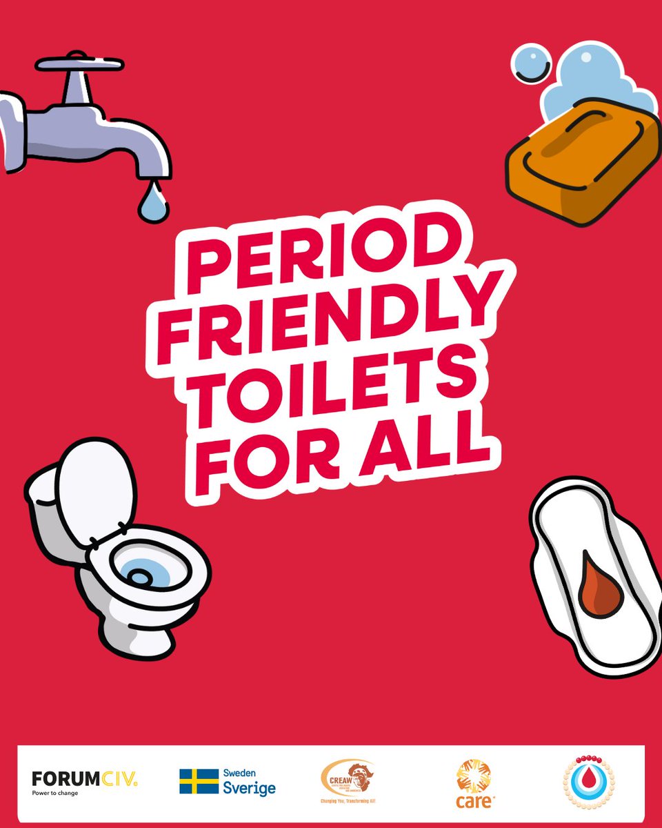 In a period-friendly world, everyone has access to period-friendly facilities. #PeriodFriendlyWorld #MHDay2025