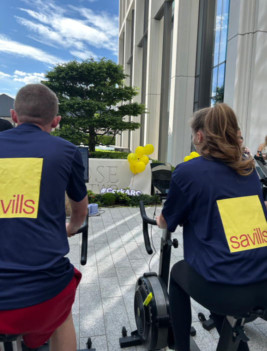 Cork ARC Cancer Support House (@corkarccancer) on Twitter photo Last week <a href="/SavillsIreland/">Savills Ireland</a> Cork hosted a Spinathon in aid of Cork ARC Cancer Support House as part of their 'Annual Charity Challenge'.
Thank you to Savills, and the companies who supported this fantastic event.
Savills link: sav.li/11km Last week <a href="/SavillsIreland/">Savills Ireland</a> Cork hosted a Spinathon in aid of Cork ARC Cancer Support House as part of their 'Annual Charity Challenge'.
Thank you to Savills, and the companies who supported this fantastic event.
Savills link: sav.li/11km