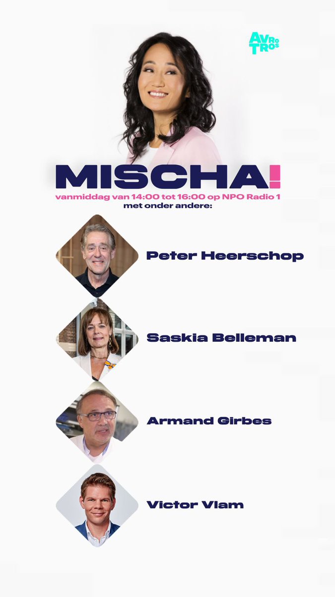 mischablok's tweet image. Moet het mogelijk worden om informatie over gewelddadige partners op te vragen? Ik praat erover met @SaskiaBelleman. De zorg is ziek, zegt @ArmandGirbes. Ik bespreek het medianieuws met @VictorVlam en natuurlijk de week van @peterheerschop. Vanmiddag 14:00-16:00 uur @NPORadio1