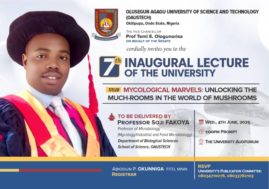 Olusegun Agagu University of Science and Tech tweet media