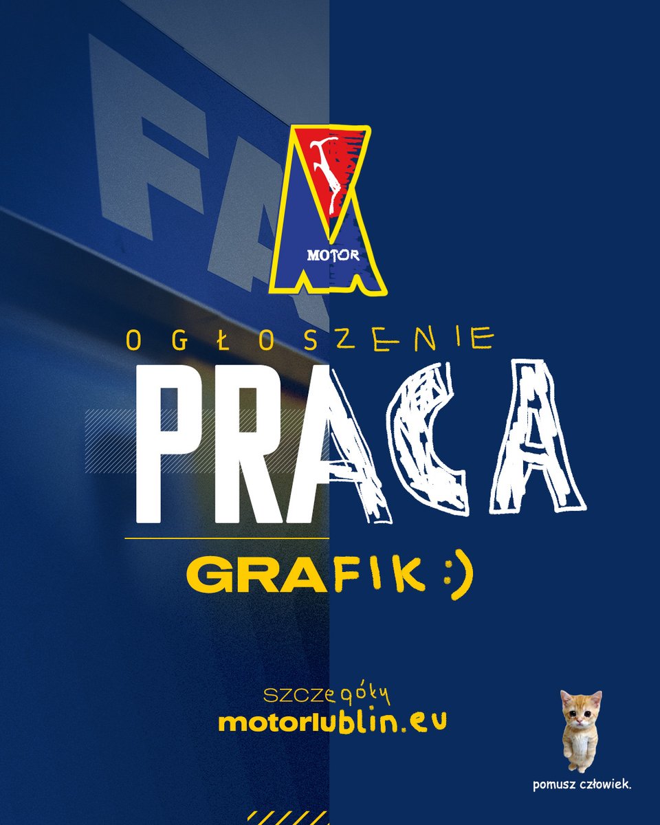 Graphic design is my passion 🎨

W związku z ciągłym rozwojem klubu poszukujemy dodatkowego grafika, który dołączy do naszego zespołu! 💻

SZCZEGÓŁY 👉 bit.ly/451oT6O