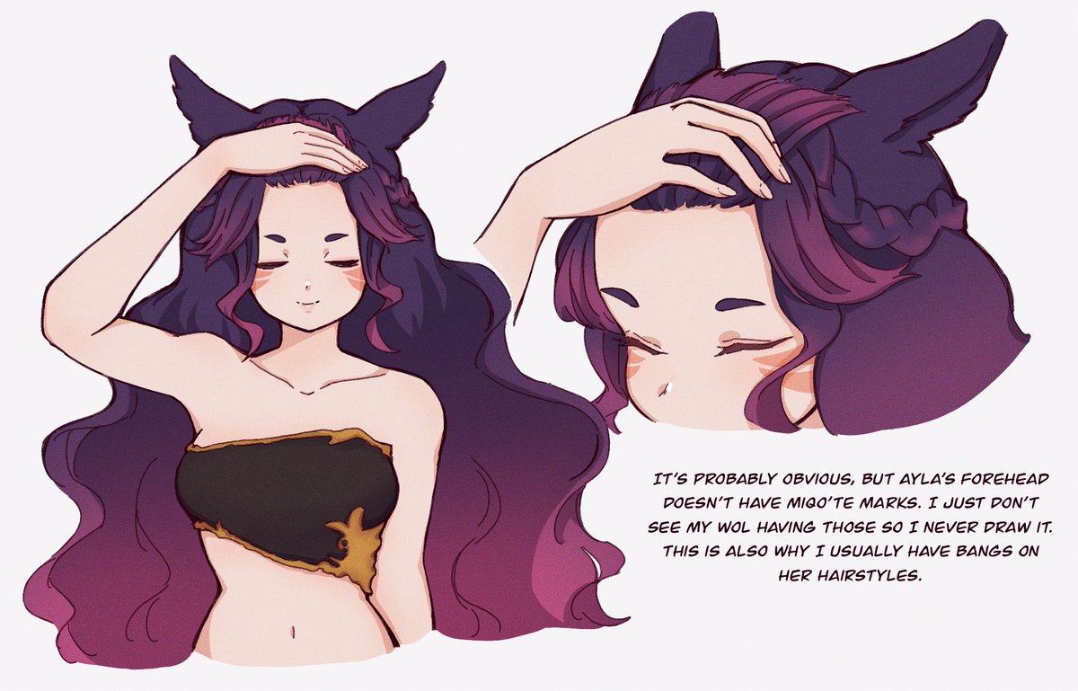 FFXIV OC Edition
3. A striking feature?

Tbh I’m not sure if this is what they meant but, if not, then I tried.