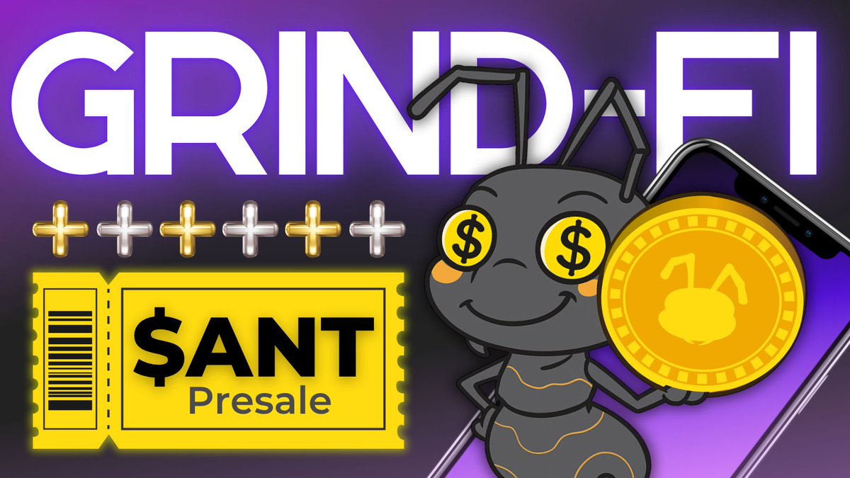 Kevin DeAnt (@kevindeant) on Twitter photo Grind-FI is live.
Earn Ant Badges for the $ANT presale using the 4 tags on your tweet. (They are not case sensitive)
1/ <a href="/TheColony_PG/">The Colony</a>
2/ <a href="/KevinDeAnt/">Kevin DeAnt</a>
3/ #Click2Earn
4/ #Sleeper
The amount of Ant Badges you have will determine how much value you can get out of the ecosystem, Grind-FI is live.
Earn Ant Badges for the $ANT presale using the 4 tags on your tweet. (They are not case sensitive)
1/ <a href="/TheColony_PG/">The Colony</a>
2/ <a href="/KevinDeAnt/">Kevin DeAnt</a>
3/ #Click2Earn
4/ #Sleeper
The amount of Ant Badges you have will determine how much value you can get out of the ecosystem,