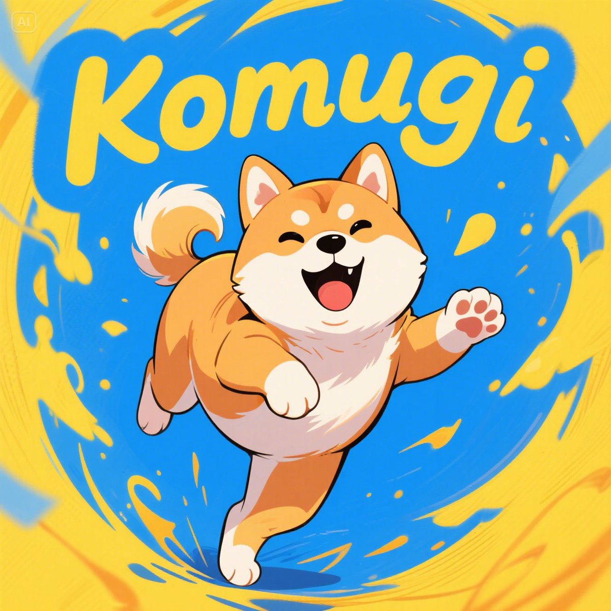 Gooood morning everyone! Today’s the day!☀️

We woke up to beautiful sunrise this morning, $KOMUGI  looked like the god of the Sun🌅