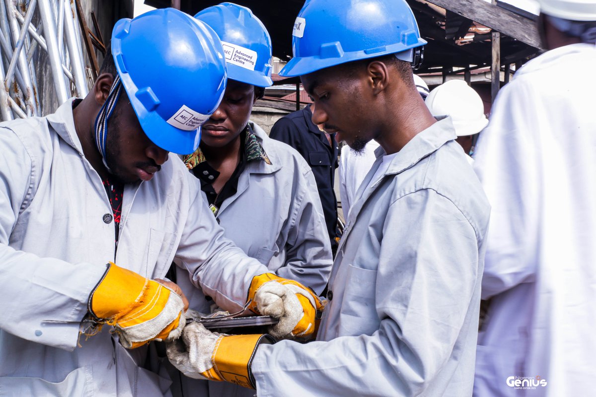 CIC_Makerspace's tweet photo. The geniuses from @Mouau_EDU  completed their fabrication project. The Geniuses gained valuable experience in design thinking, prototyping, and problem-solving.
Supported by
@ACTFoundation_ 
@AEC_Africa 
@autodesk 

#NigerianGenius
#Engineering 
#Innovative
#E4I https://t.co/BtBTLgUCBs