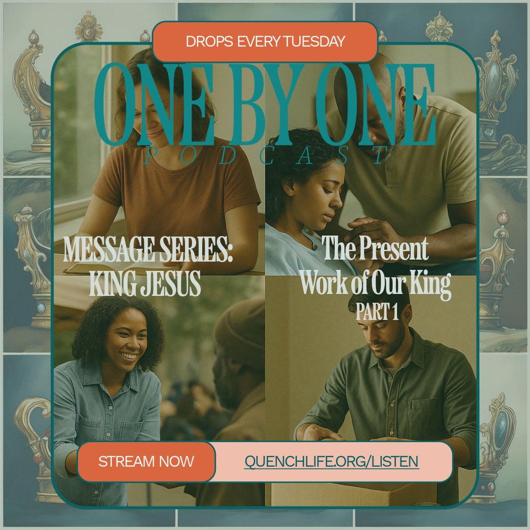 QuenchLifeCF's tweet image. Jesus is a finisher. Are you? 

Join Pastor Rob &amp;amp; wife Carolyn in this eye-opening discussion as they explore how Jesus approached His work with purpose and intentionality—even before the cross.

#KingJesus #FinishWhatYouStart #QuenchLife #OneByOne #dublinca #sfbayarea