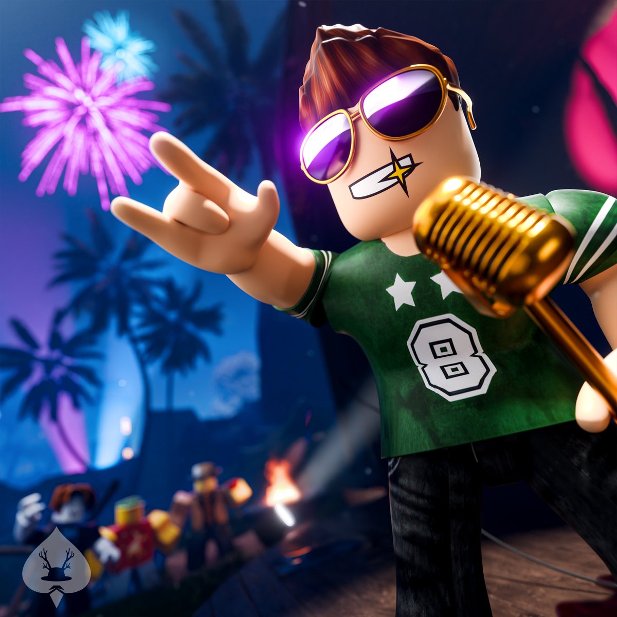 Game Icon made for Pick up the Mic in ROBLOX! 🎙️🎆

#Roblox #RobloxDev #RobloxGFX #RobloxArt #B3D