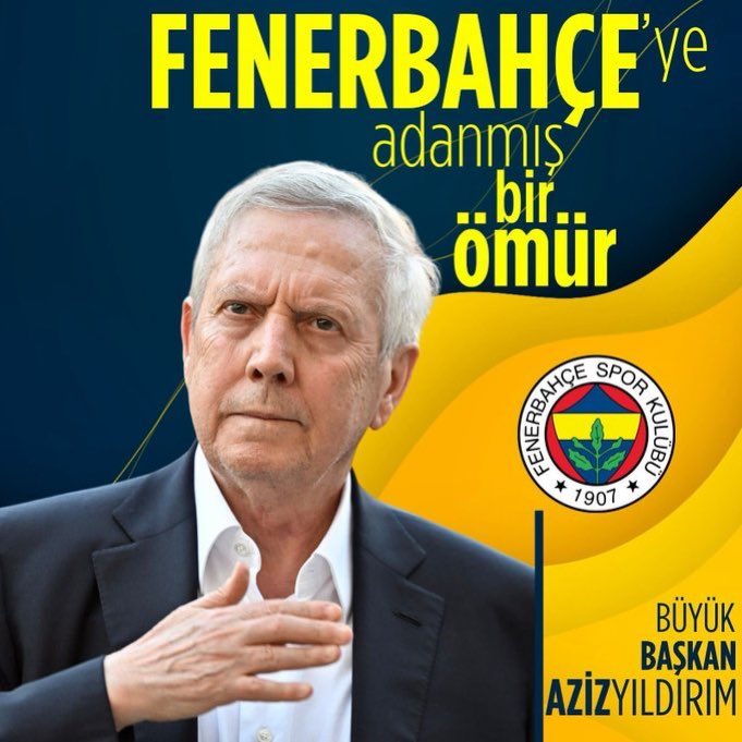 Aziz Yıldırım 
👇👇👇👇👇👇
Seni Bu Taraftarla Göndericem.
Gidiyosun Ali Koç,O İmza Toplanacak...
Hırs İntikam Gurur Loading👈
Hazır Mısın Fenerbahçe?
Eski İhtişamına Dönmeye🔥
#imzaverFenerbahçe
#AzizYıldırımİçinİmza 
#AzizYıldırımGöreve
