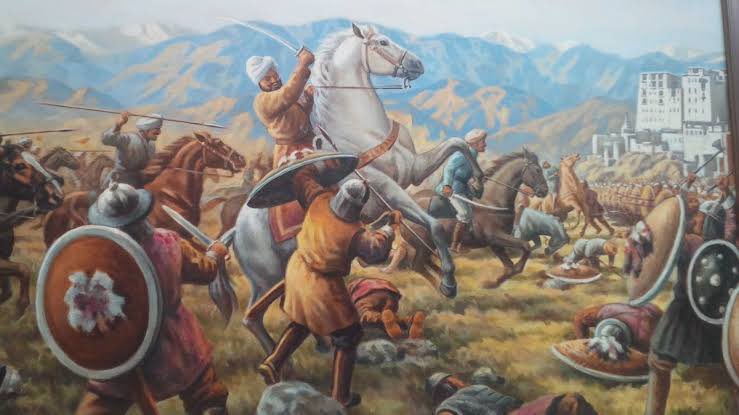Every year on May 30th, 4 JAKRIF, also known as the Fateh Shibji Paltan, celebrates Mantalai Day. This day honors the Dogra forces' historic triumph over a joint Chinese and Tibetan army in a fierce battle near Dogpacha, near Kailash Mansarovar, in 1841. (1/2)