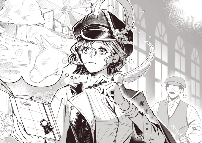 I think Recoleta would be quite interesting owo
Tbh her design seems plain but upon seeing it more... maybe the story (I'll see it when it comes)

I like the details anyway, for example, her cloak looks worn out. Must be something

#Recoleta #FolieetDéraison #Reverse1999 