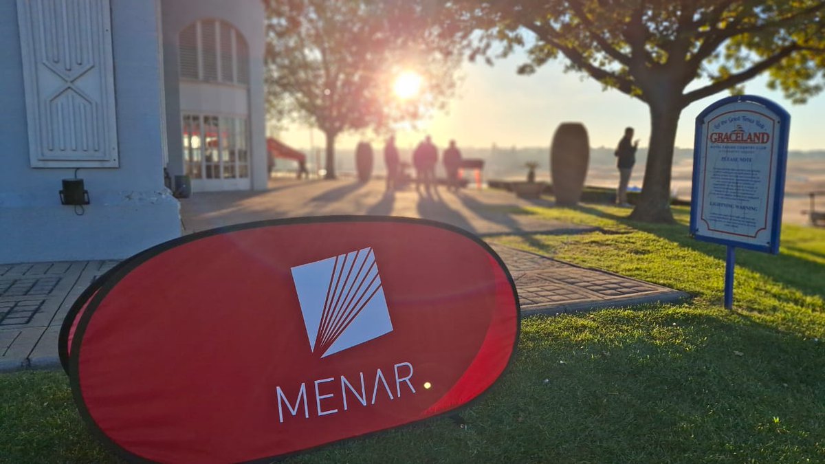 menarsocial's tweet photo. 🧵Golf clubs are out for a good course as guests start arriving at the inaugural 2025 Menar Golf Day.  #MenarGolfDay aims to raise funds for community projects.  The event is hosted at the Graceland Hotel, Casino, and Country Club in Secunda, Mpumalanga.
#MenarGolfDay2025 #menar #SustainabilityAtMenar
