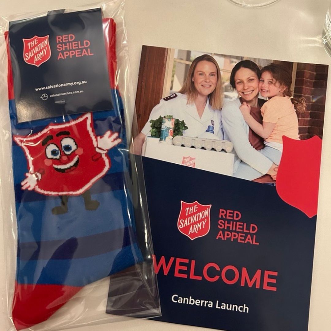 ECLIPS_Eng's tweet image. Some ECLIPS staff attended the Red Shield Appeal 2025 launch lunch in Canberra yesterday. ECLIPS is proud to support this worthwhile cause, as The Salvation Army provide shelter, safety and support to those in need.

salvationarmy.org.au/red-shield-app… 
#RedShieldAppeal
