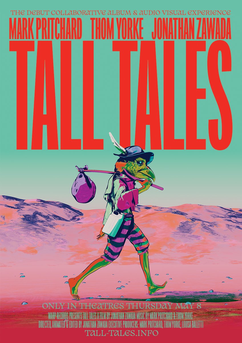 📢上映決定📢
🏝️TALL TALES🪙
🗓️6月26日(木)～7月8日(火)
＊7/2,7/3は休映

--進化と破壊、そして美学の融合。
トム・ヨークとマーク・プリチャードのコラボレーション・アルバムの世界を体験できる映像作品
otto-extended.com/cinema/gpCG1LTo
＊2,000円均一/各種割引等不可
📖監督特製ZINEの先着入プレもあり✅