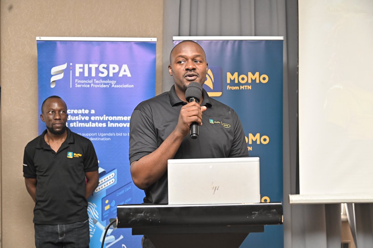 mtnmomoug's tweet photo. Speaking at the MoMo API Innovations Workshop, Albert Gitta, CIO MTN MoMo spoke on the power of inclusive technology, encouraging  developers and partners to continue building impactful solutions. 

“Every solution we create should make a positive impact. Without MTN MoMo and developers like you, many people wouldn’t fully participate in the economy.” 

#MoMoAPIs #DoMoreWithMoMo