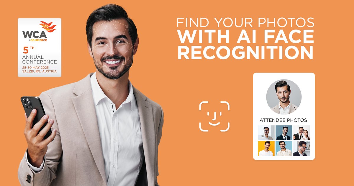 Find Your Conference Photos with AI Face Recognition!

Attended the 5th Annual WCA eCommerce Conference? Now you can quickly and easily find all your photos Simply click the link below and use AI face recognition to locate and download your photos

🔗ow.ly/A8lb50VYXOm