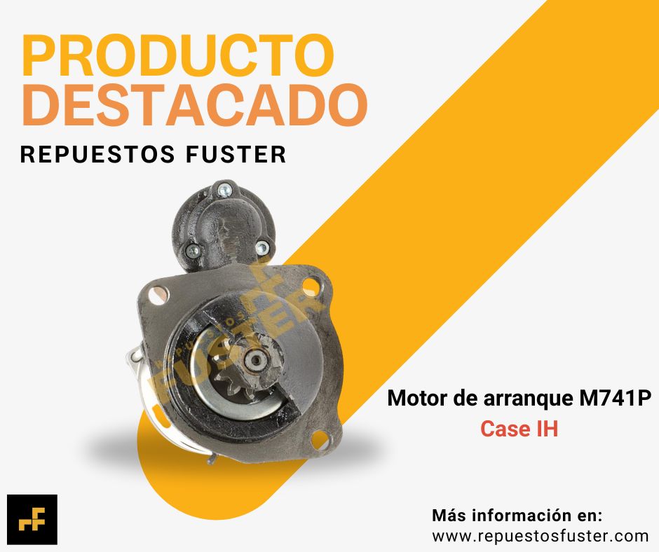 EL PRODUCTO DE LA SEMANA. Motor de arranque M741P para tractores Case IH. Compatible con modelos de las series CS y CVX.
Preciso, potente y de máxima calidad.
Más información en ⬇⬇

repuestosfuster.com/es/productos/m…