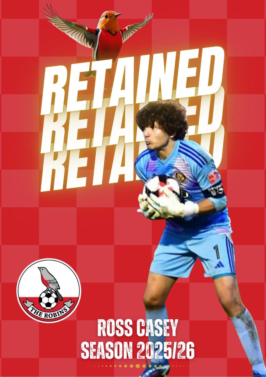 We are delighted to share the news that Ross Casey is confirmed as a Robin for the 2025/26 Season! Welcome back Ross!