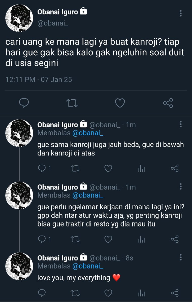 flowrskyyy's tweet photo. #kny obamitsu au
:: #obanai x #mitsuri | laki-laki tidak bercerita, tapi dipendam semua termasuk cintanya 
—
® sanemi telor universe https://t.co/lXRIDP0Izt
