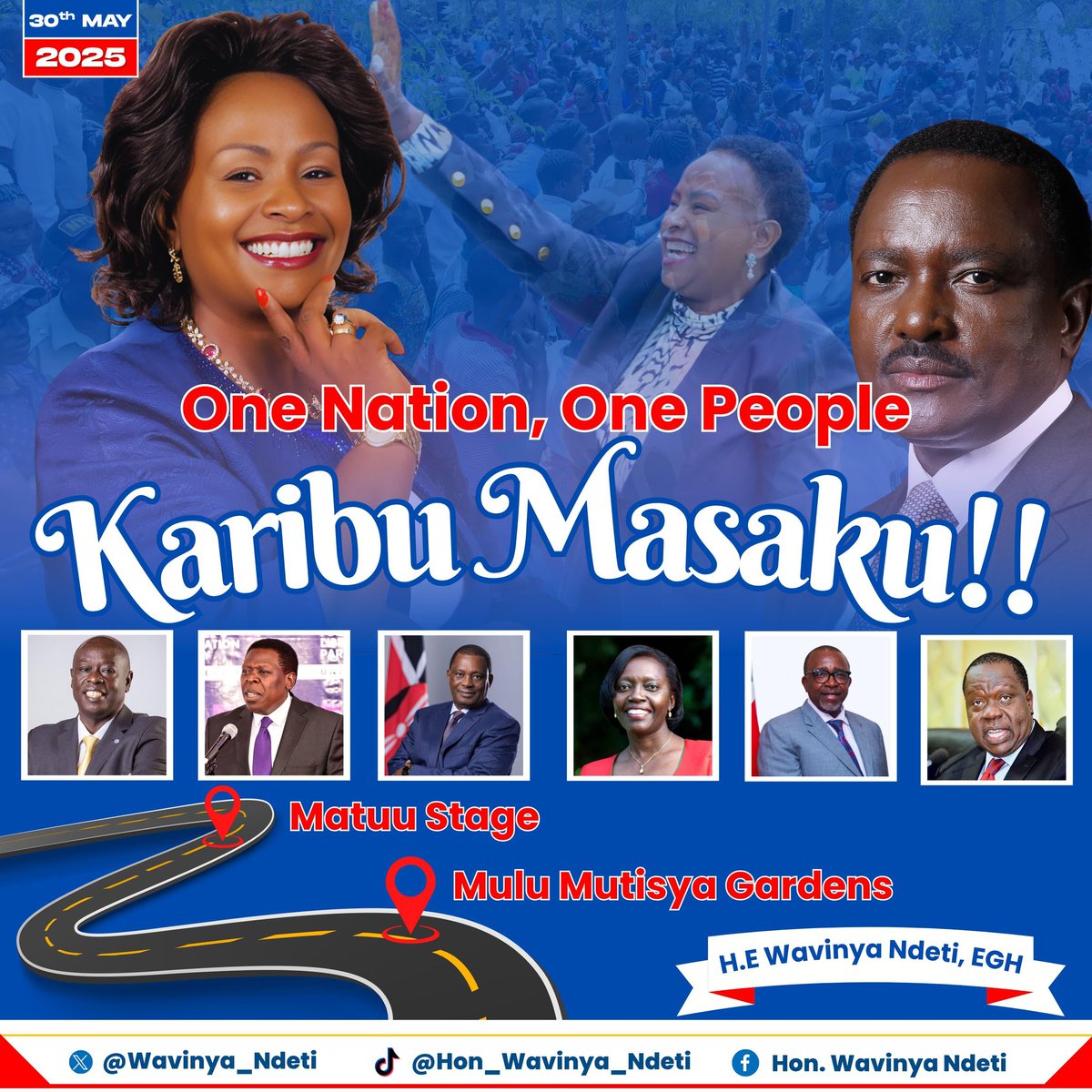 Karibuni Nyumbani ♥️

One Nation, One People 

#MachakosNiWiper