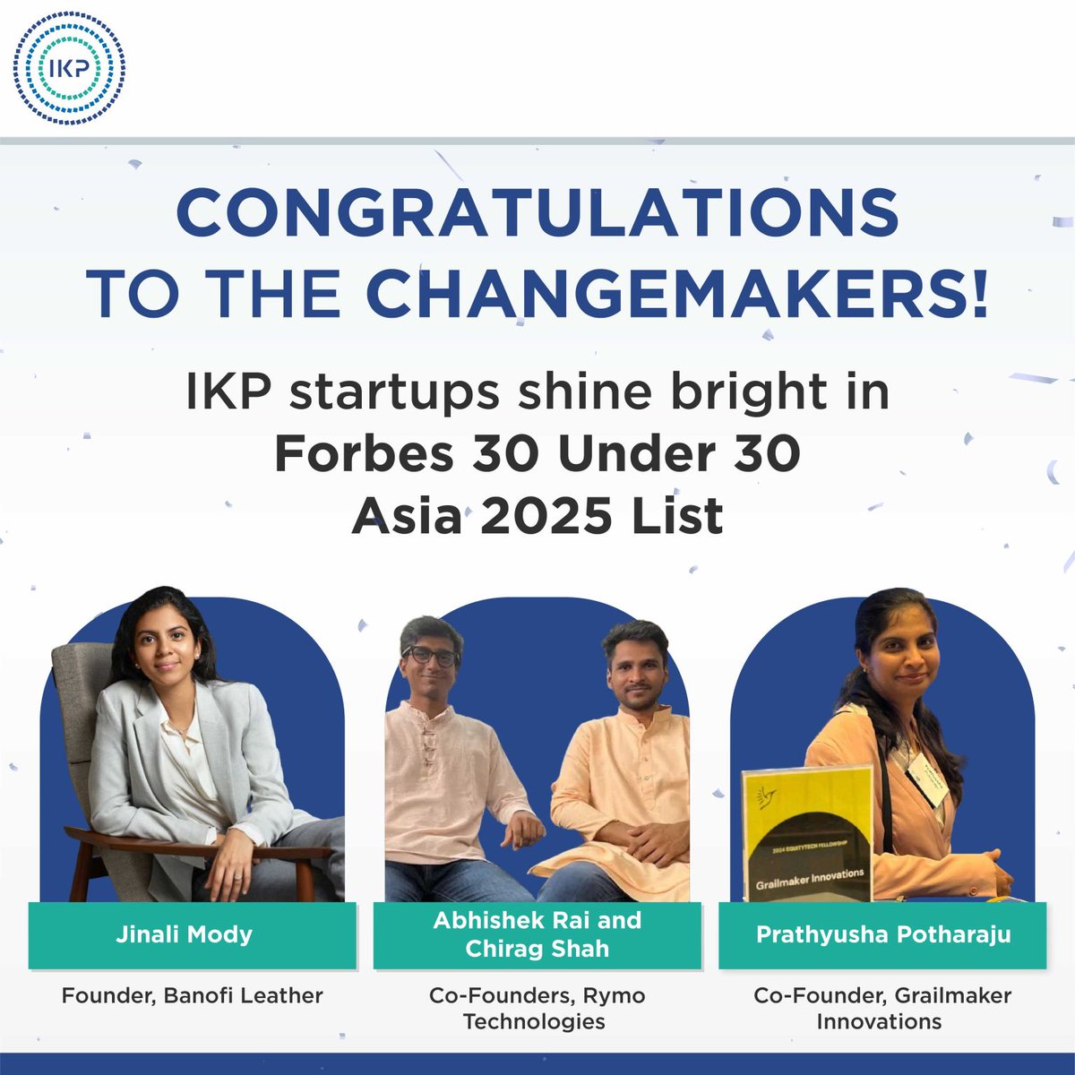 IKP Knowledge Park (@ikp_sciencepark) on Twitter photo IKP-supported founders shine on the global stage!
Three visionary startups from our ecosystem feature in the Forbes 30 Under 30 Asia 2025 list — recognised for bold innovations in diagnostics, agri, and sustainability.
Want to be next? Write to us at engage@ikpknowledgepark.com IKP-supported founders shine on the global stage!
Three visionary startups from our ecosystem feature in the Forbes 30 Under 30 Asia 2025 list — recognised for bold innovations in diagnostics, agri, and sustainability.
Want to be next? Write to us at engage@ikpknowledgepark.com