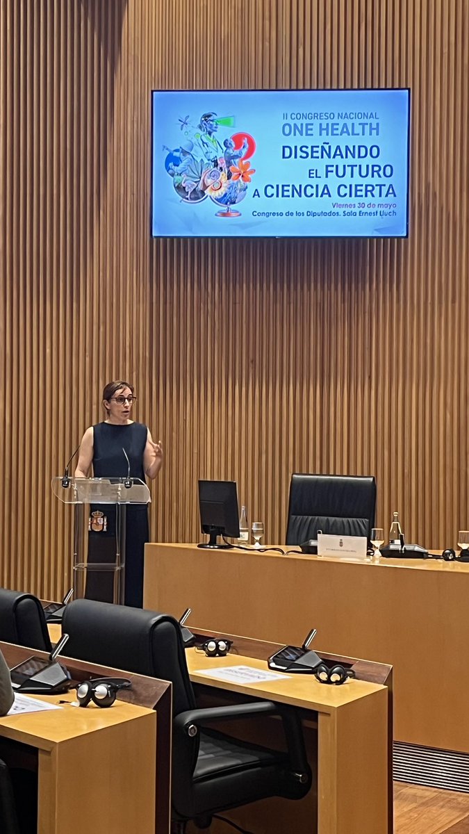 Plataforma One Health (@plat_onehealth) on Twitter photo Comienza la última jornada del II Congreso Nacional One Health en el Congreso de los Diputados. Da la bienvenida Mónica García Gómez (<a href="/Monica_Garcia_G/">Mónica García</a>). Ministra de Sanidad (<a href="/sanidadgob/">Ministerio de Sanidad</a>)
#IICongresoNacionalOneHealth #congresoonehealth #onehealth #unasolasalud Comienza la última jornada del II Congreso Nacional One Health en el Congreso de los Diputados. Da la bienvenida Mónica García Gómez (<a href="/Monica_Garcia_G/">Mónica García</a>). Ministra de Sanidad (<a href="/sanidadgob/">Ministerio de Sanidad</a>)
#IICongresoNacionalOneHealth #congresoonehealth #onehealth #unasolasalud