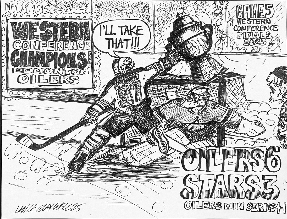 Lance Maxwell’s PostGame Cartoons tweet media