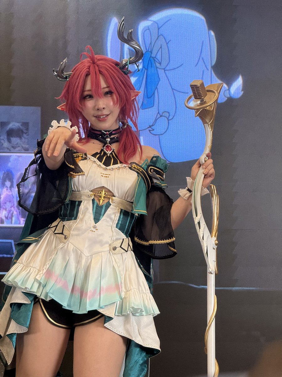 みぃこさんが可愛すぎてはぁはぁ
シャコンヌ　みぃこさん( <a href="/mmm_mii_/">みぃこ🎀</a> ）
#鳴潮1周年