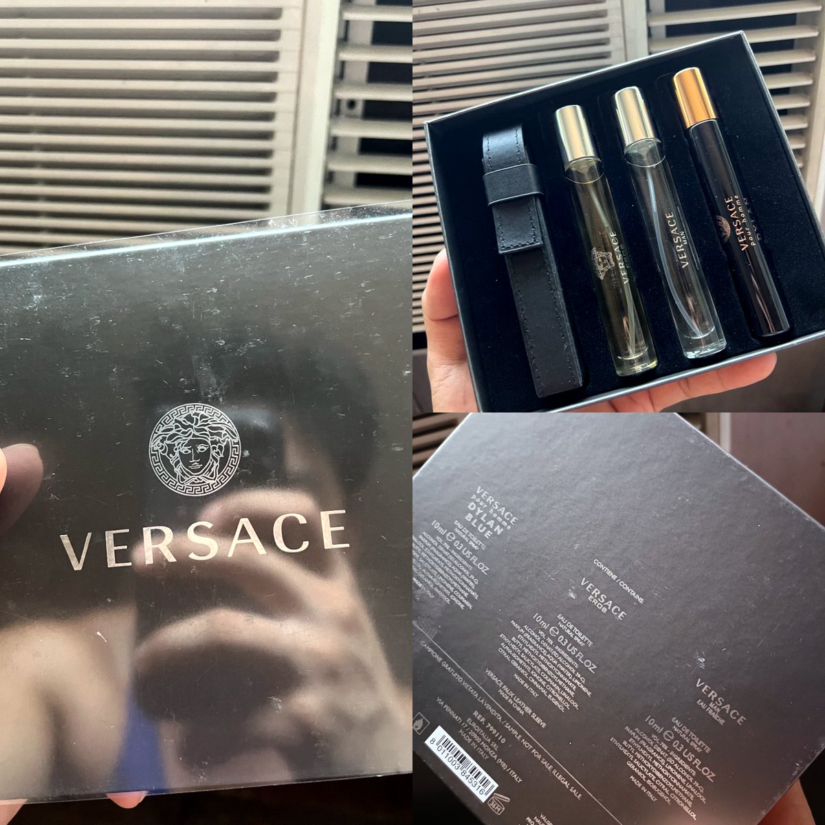 I'm selling my never been used Versace Fragrance Travel Set that I bought on Spain. 

If you're interested to buy it feel free to message me for details and price rate 😁