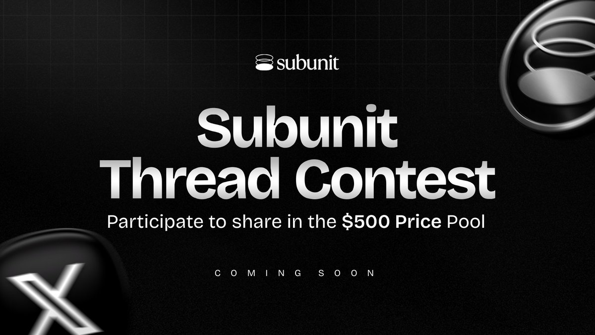 realjolinx07's tweet image. I am officially joining the @Subunit_xyz thread contest which will start from  June 2 - June 30.

 What&apos;s @Subunit_xyz

#Subunit #SubsquadOGs #SubunitSubvault