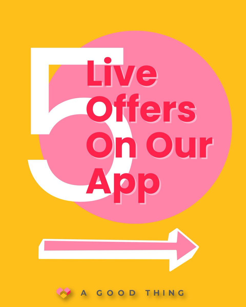 agoodthing_uk's tweet photo. 💼 5 live offers from local businesses!

Swipe to see some of the items currently on offer! 🖐️ 

Sign up to A Good Thing now! 👉 https://t.co/LMZYK5mbIZ https://t.co/dEgM5itsjT