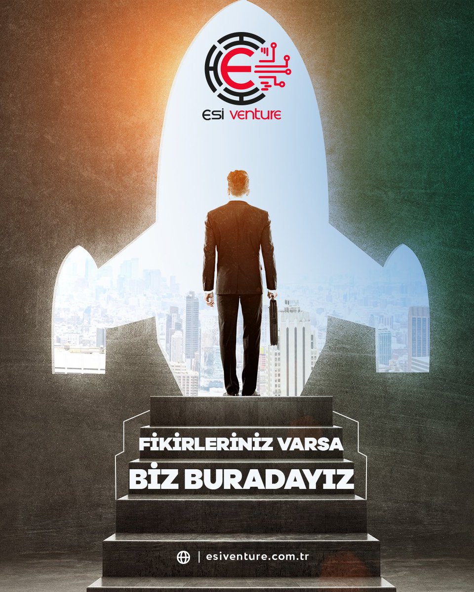 esi_venture's tweet photo. Fikirleriniz varsa, biz de buradayız. Esiventure; girişimcilerin hayallerine yatırım yapan, sadece finansal değil stratejik destek sunan bir yatırım platformudur.
Başarıya ulaşan her fikrin arkasında vizyon var. O vizyonun yanında ise biz varız. https://t.co/6sKYuAgG0j