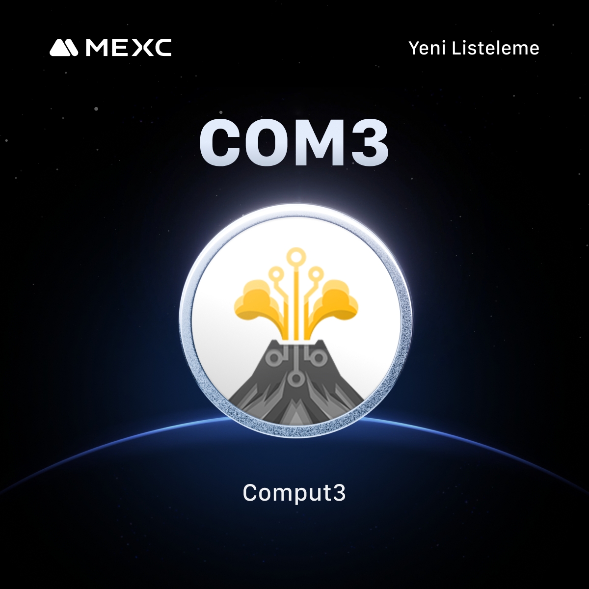 MEXC_Turkce's tweet image. 🚀 @comput3ai #COM3 - Kickstarter Oylama Sonucu ve Listelenme Planı

🔁 #COM3/USDT Alım Satımı: 27 Mayıs 2025 12.00

📌 Ayrıntılar: mexctr.info/43BramN

#MEXCTürkçe #MXToken #MX #BTC