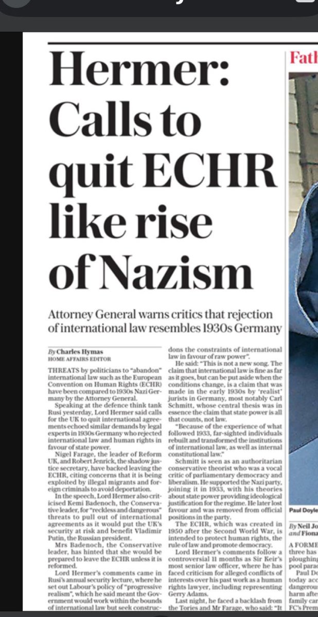 Lord Hermer should apologise

If anyone on the right of politics used his language there would be outrage

He has shown himself as unfit to be Attorney General